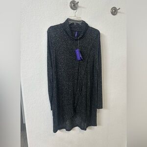 Seraphine Charcoal Crossover Tunic